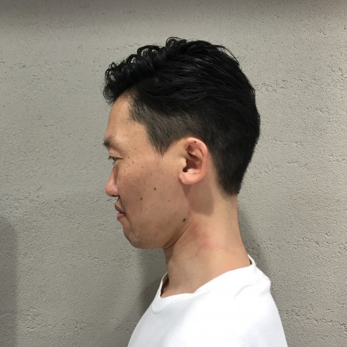メンズ くせ毛を生かす髪型をワックスなしでセットする方法 くせ毛カットならkenji Inoue Net