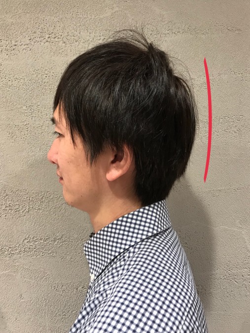 メンズに多い絶壁でもかっこいい髪型にするには襟足を刈り上げる くせ毛カットならkenji Inoue Net