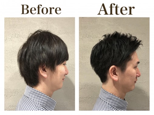 メンズに多い絶壁でもかっこいい髪型にするには襟足を刈り上げる くせ毛カットならkenji Inoue Net